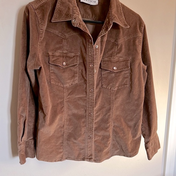 Jones Wear Sport corduroy top - Picture 1 of 4